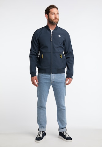 Schmuddelwedda Between-season jacket 'Albee' in Blue