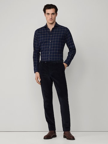 Hackett London Regular Chino Pants in Blue