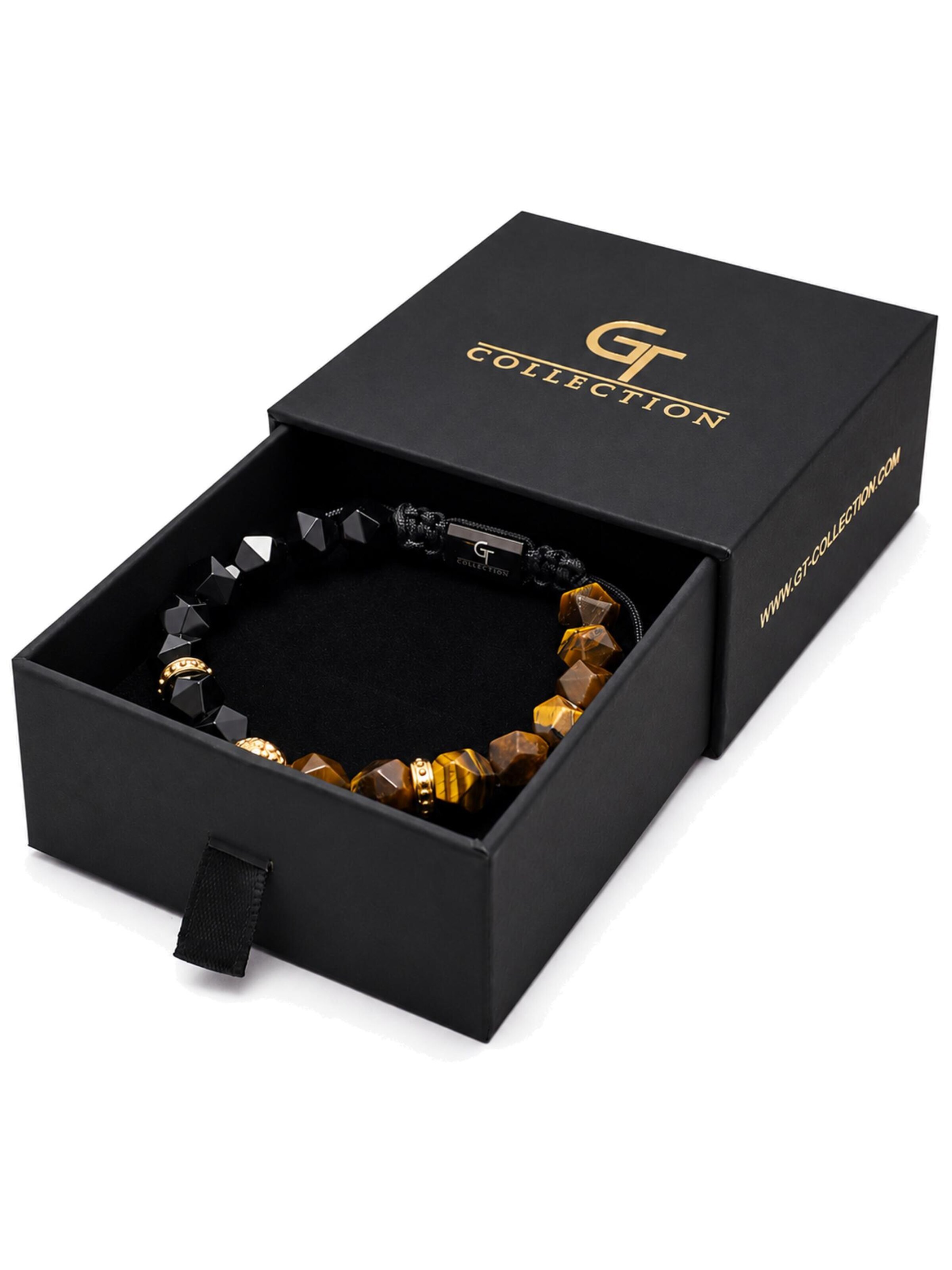GT Collection Bransoletka 'Wild Cat' w kolorze brązowy
