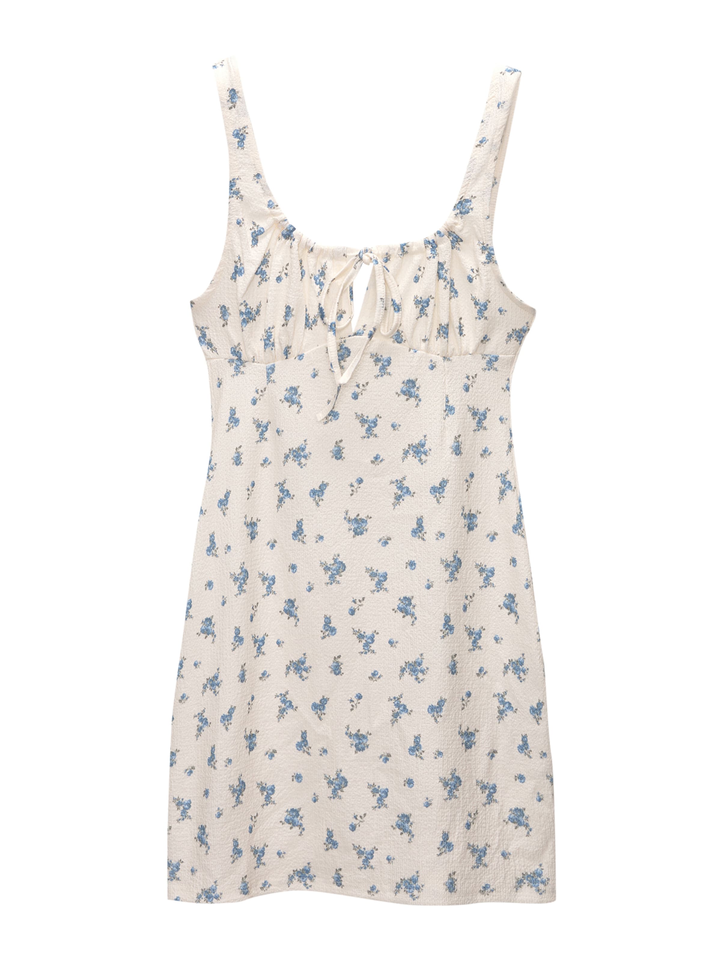 Pull&Bear Letné šaty - Modrá: predná strana