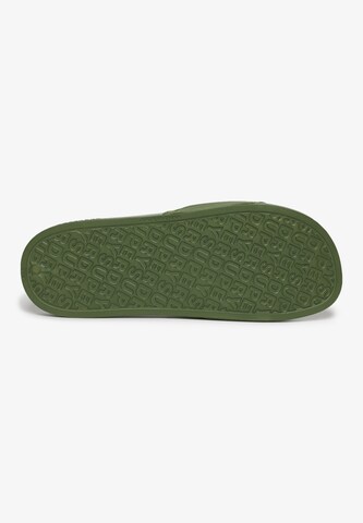Claquettes / Tongs 'Tarp Core' Superdry en vert