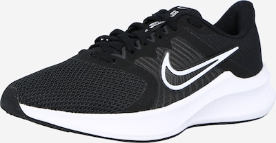 NIKE Chaussure de course 'Downshifter 11' en noir / blanc, Vue avec produit