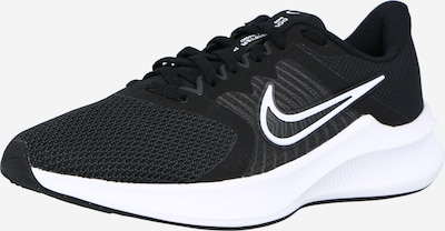 NIKE Running Shoes 'Downshifter 11' in Black / White, Item view