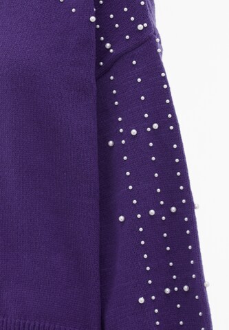 Pull-over faina en violet