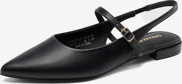 Dream Pairs Ballet Flats in Black: front
