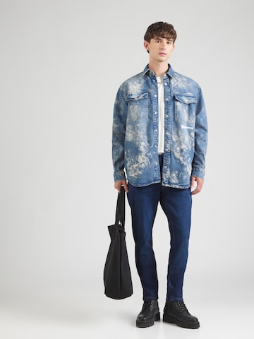 Pepe Jeans Конический (Tapered) Джинсы 'STANLEY' в Синий