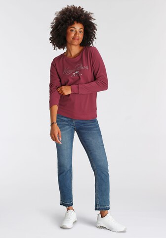 KangaROOS Sweatshirt in Red