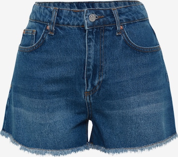 mėlyna Trendyol Standartinis Džinsai: priekis