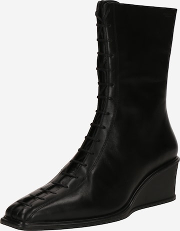 VAGABOND SHOEMAKERSGležnjače na vezanje 'AINO' - crna boja: prednji dio