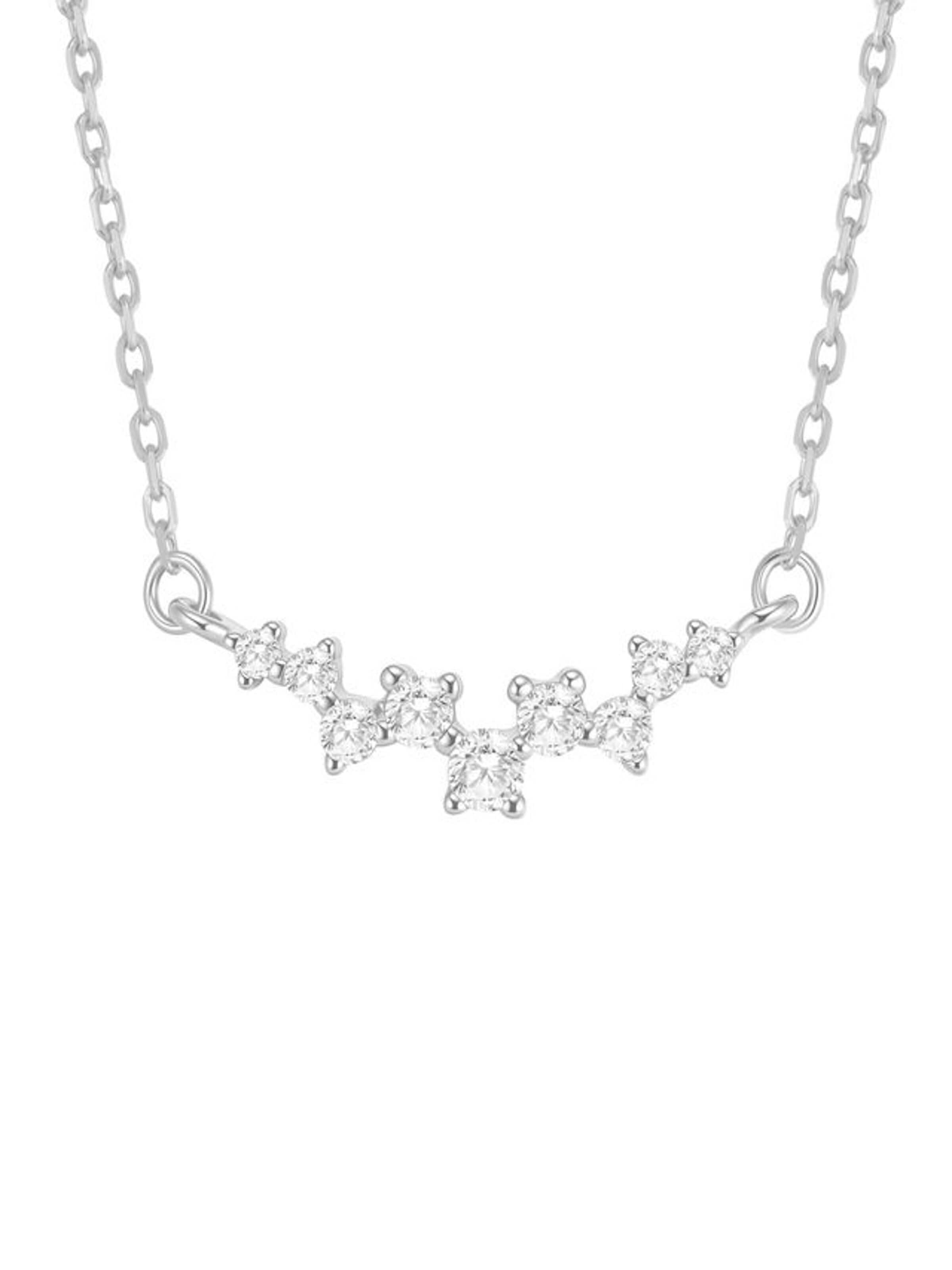Hey Happiness - Cadena 'Lumi Line' en plata