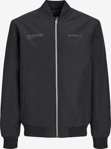 Jack & Jones Junior Übergangsjacke 'Great' in Schwarz: Vorderseite