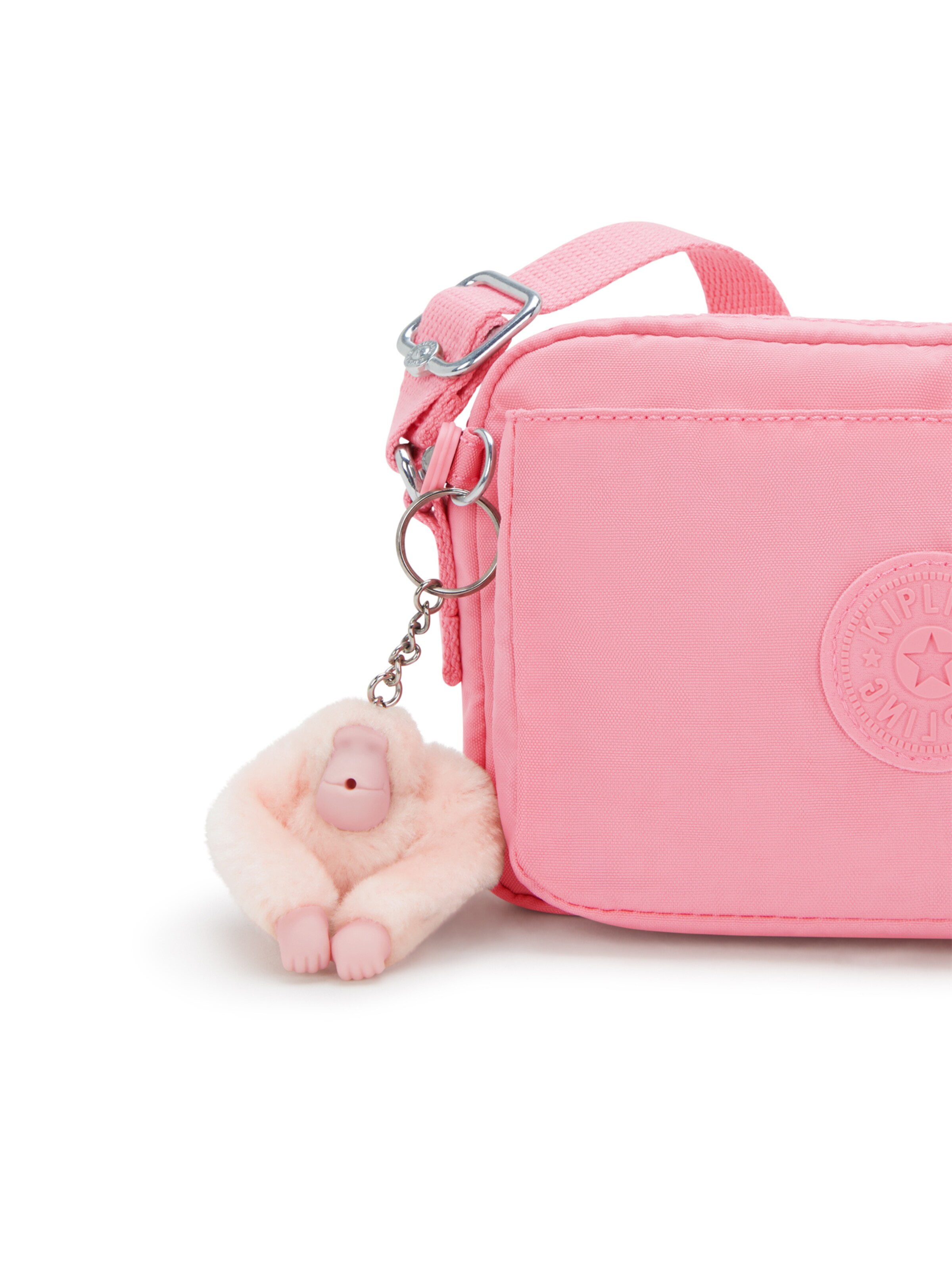 KIPLING Skuldertaske 'Abanu' i pink