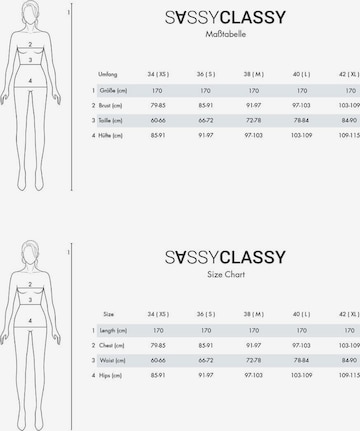 SASSYCLASSY Bluse in Blau: Vorderseite