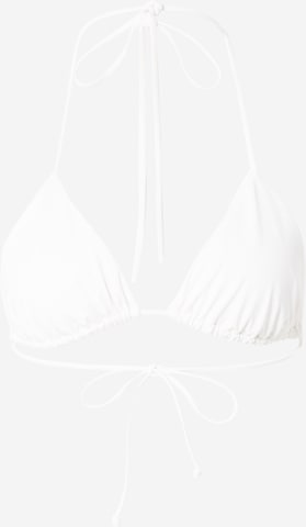 A LOT LESS Bikini top 'Cassidy' in White: front