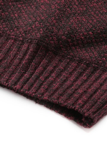 ALLTHEMEN Knit Cardigan in Red