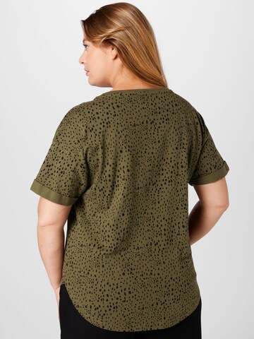 T-shirt 'Kaylee' ONLY Carmakoma en vert