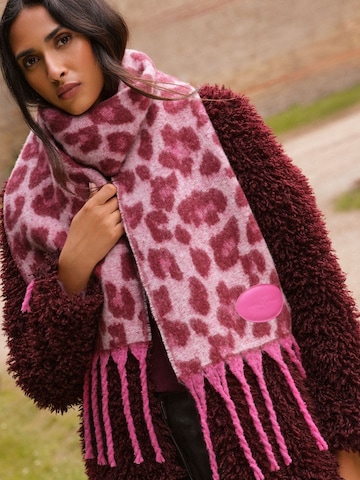 love & roses Schal 'Love & Roses Brushed' in Pink