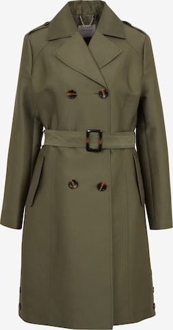 Orsay Between-Seasons Coat in Green: front