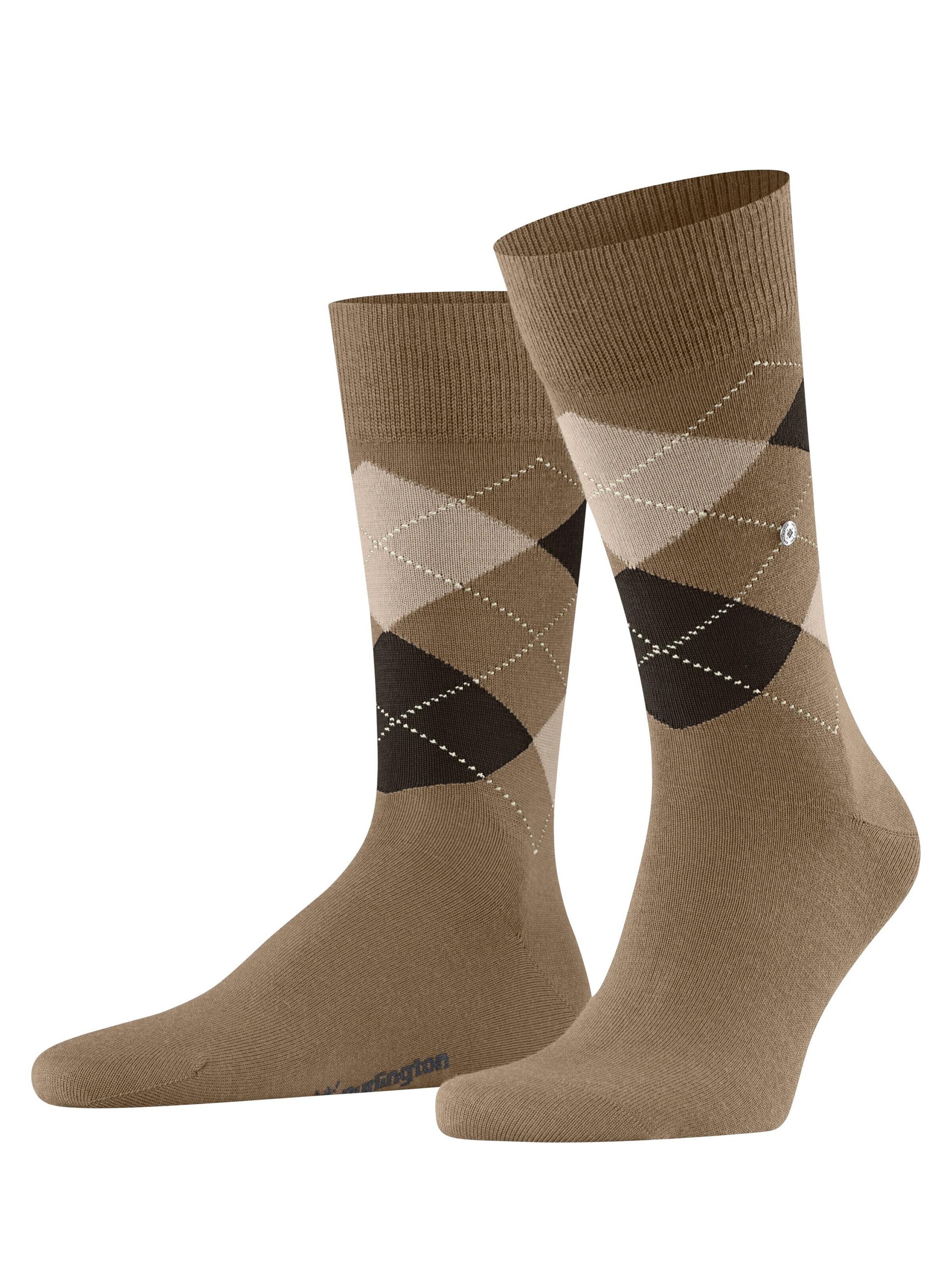 BURLINGTON Socken 'Edinburgh'‌‌‌‌‌‌‌ in Braun: Vorderseite