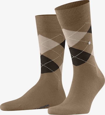 BURLINGTON Socken 'Edinburgh' in Braun: Vorderseite