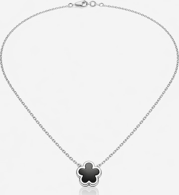 Pure Schmuck Necklace 'Clover' in Silver: front