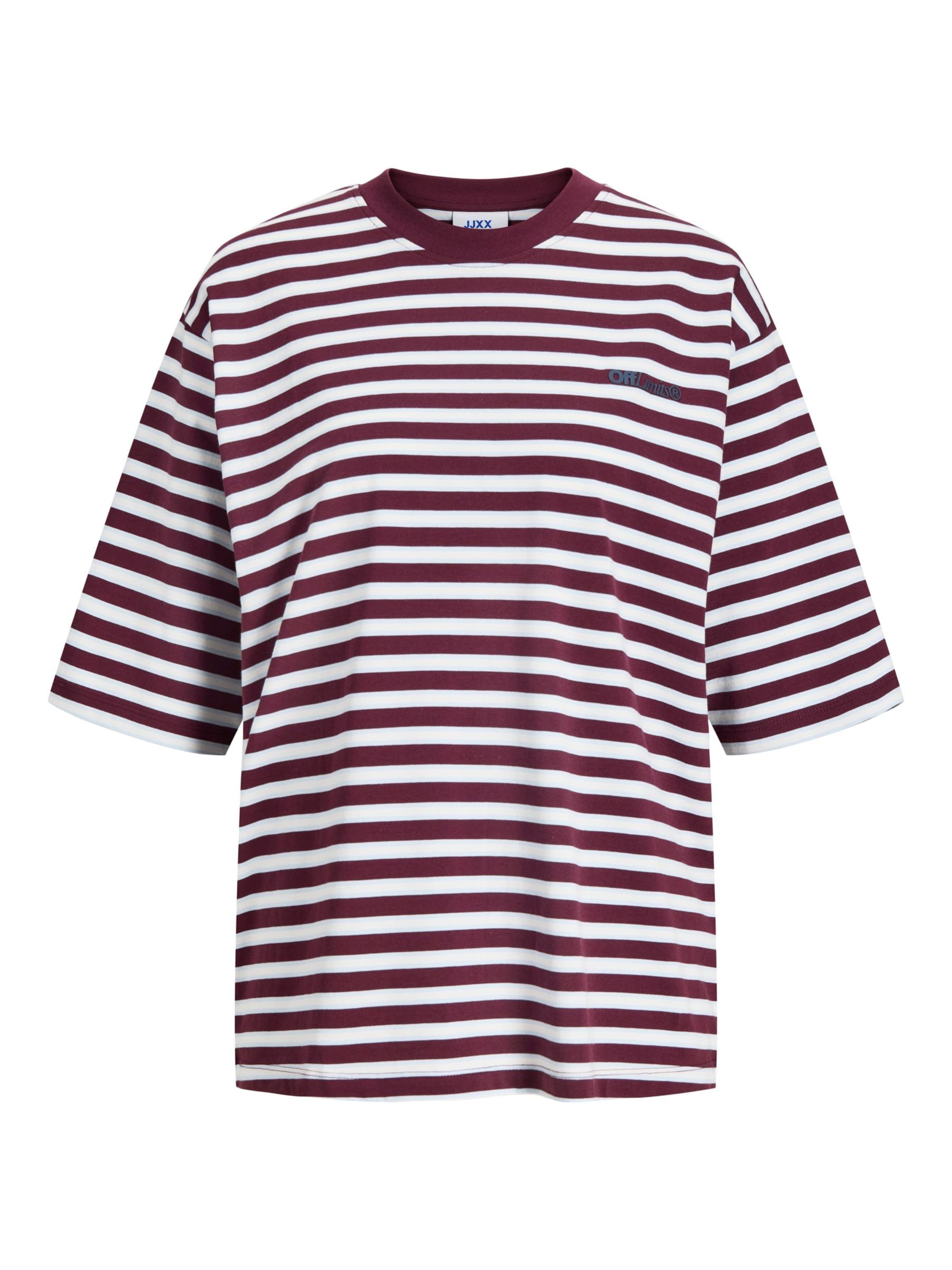 JJXX Shirts i M i purpur / hvid, Produktvisning