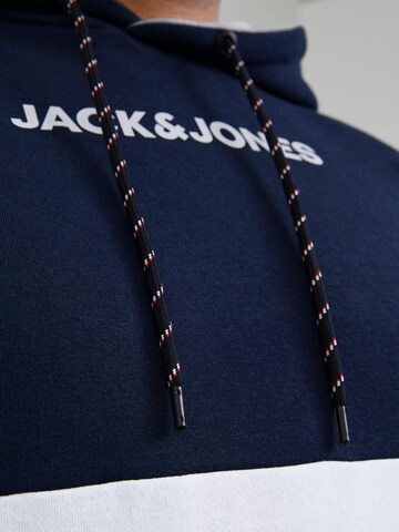 Jack & Jones Plus Μπλούζα φούτερ 'Reid' σε μπλε