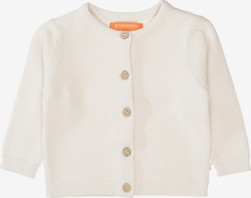 STACCATO Knit Cardigan in Beige: front