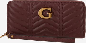 GUESS Wallet 'Lovide' in Red: front