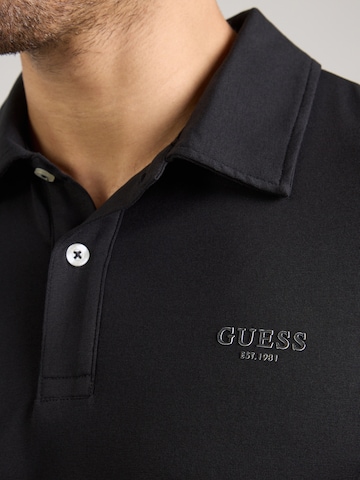 GUESS Shirt 'ESSENTIAL' in Zwart