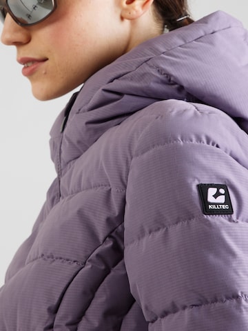 KILLTEC Outdoorjacka 'KOW 10' i lila