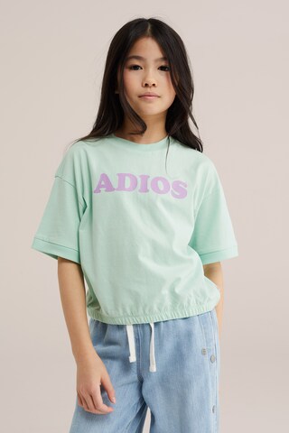 WE Fashion Shirt in Green: front
