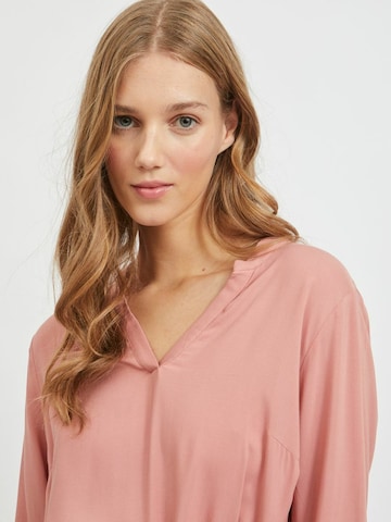 VILA Shirt Dress 'Chanet' in Pink