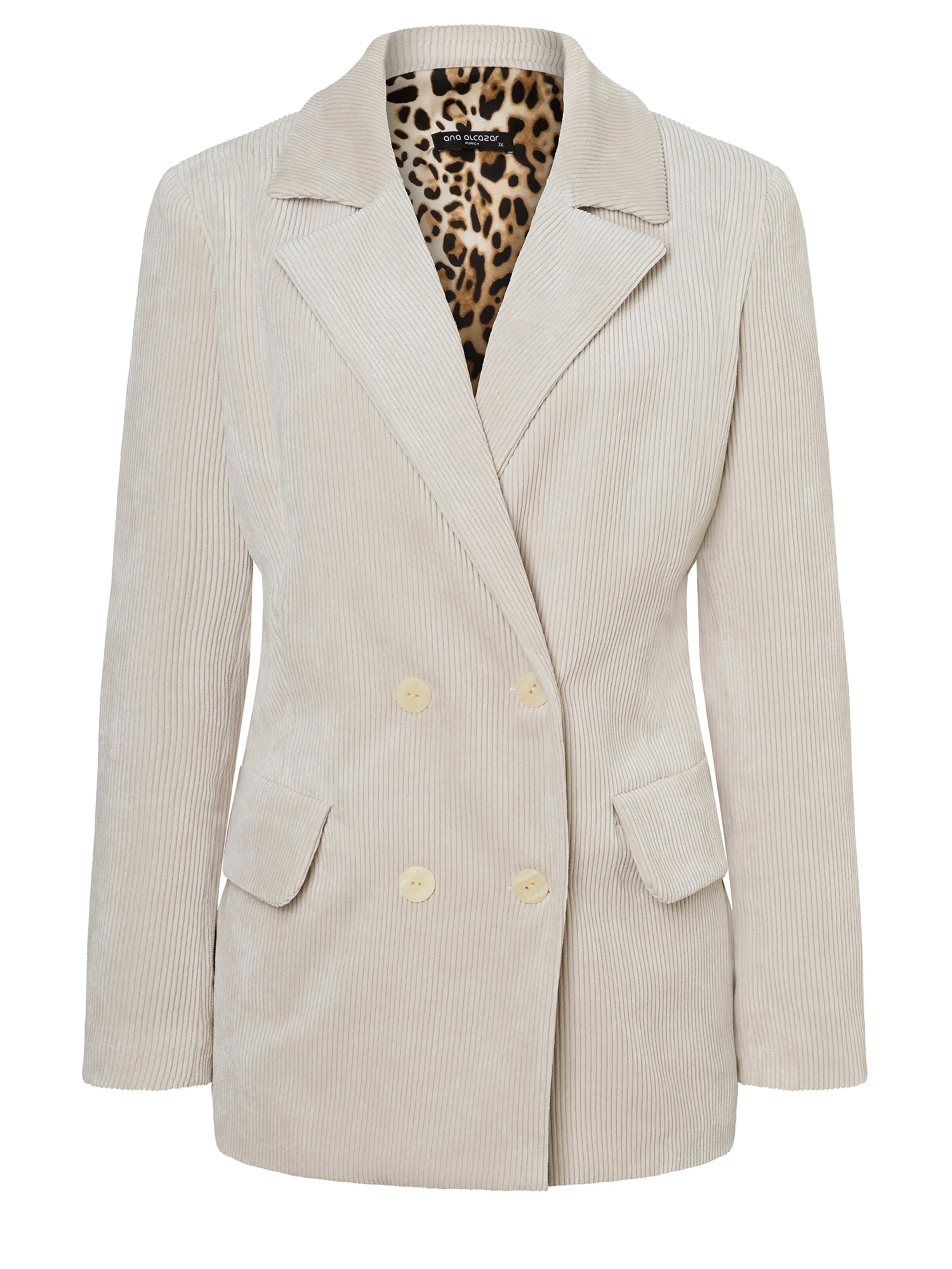 Ana Alcazar Blazers 'Adiba ' in Wit: voorkant