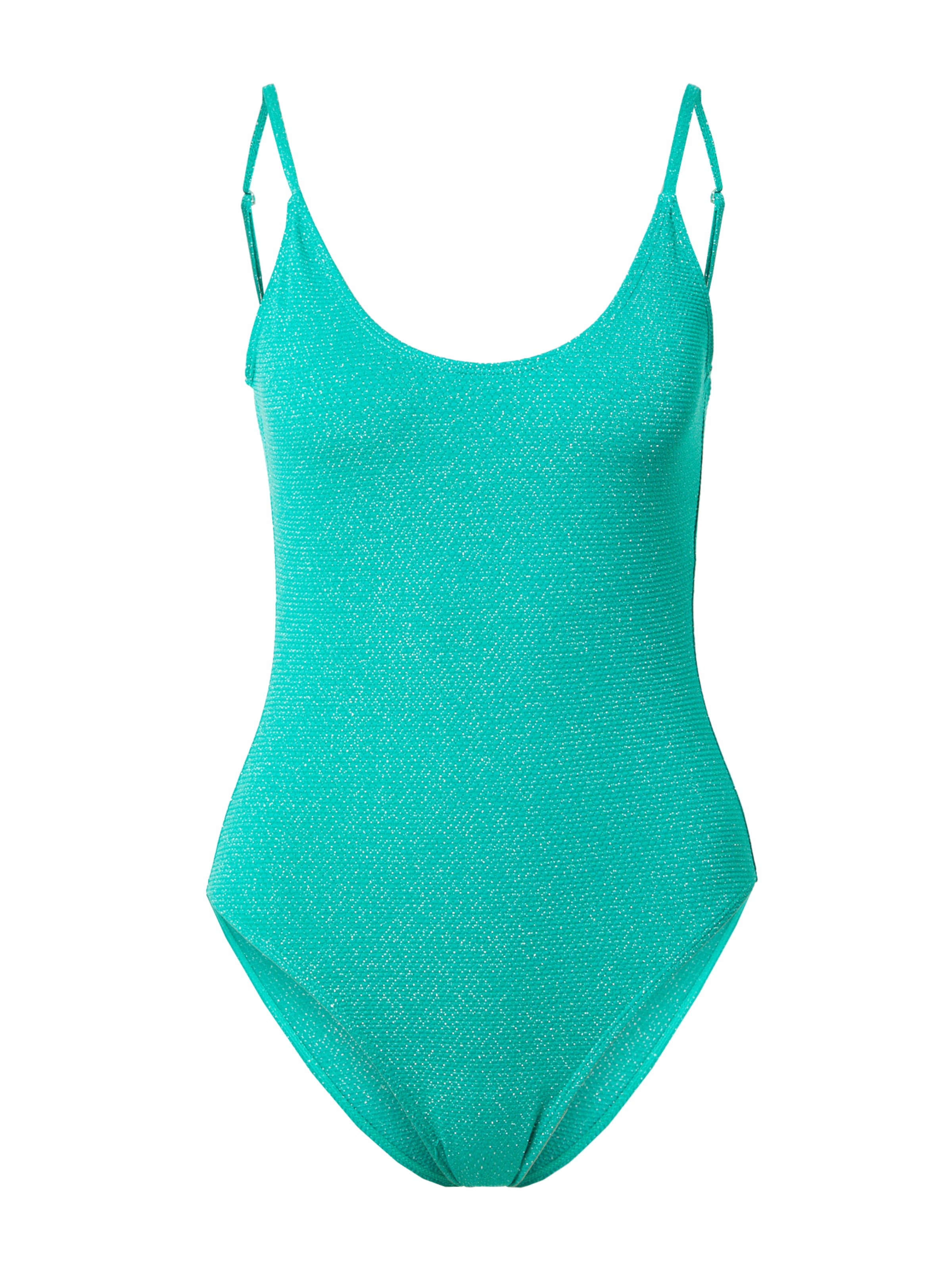 BeckSöndergaard - Soutien Bustier Fato de banho 'Shobi Bara' em verde: frente