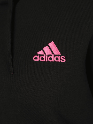 ADIDAS SPORTSWEAR Αθλητική μπλούζα φούτερ 'Essentials' σε μαύρο