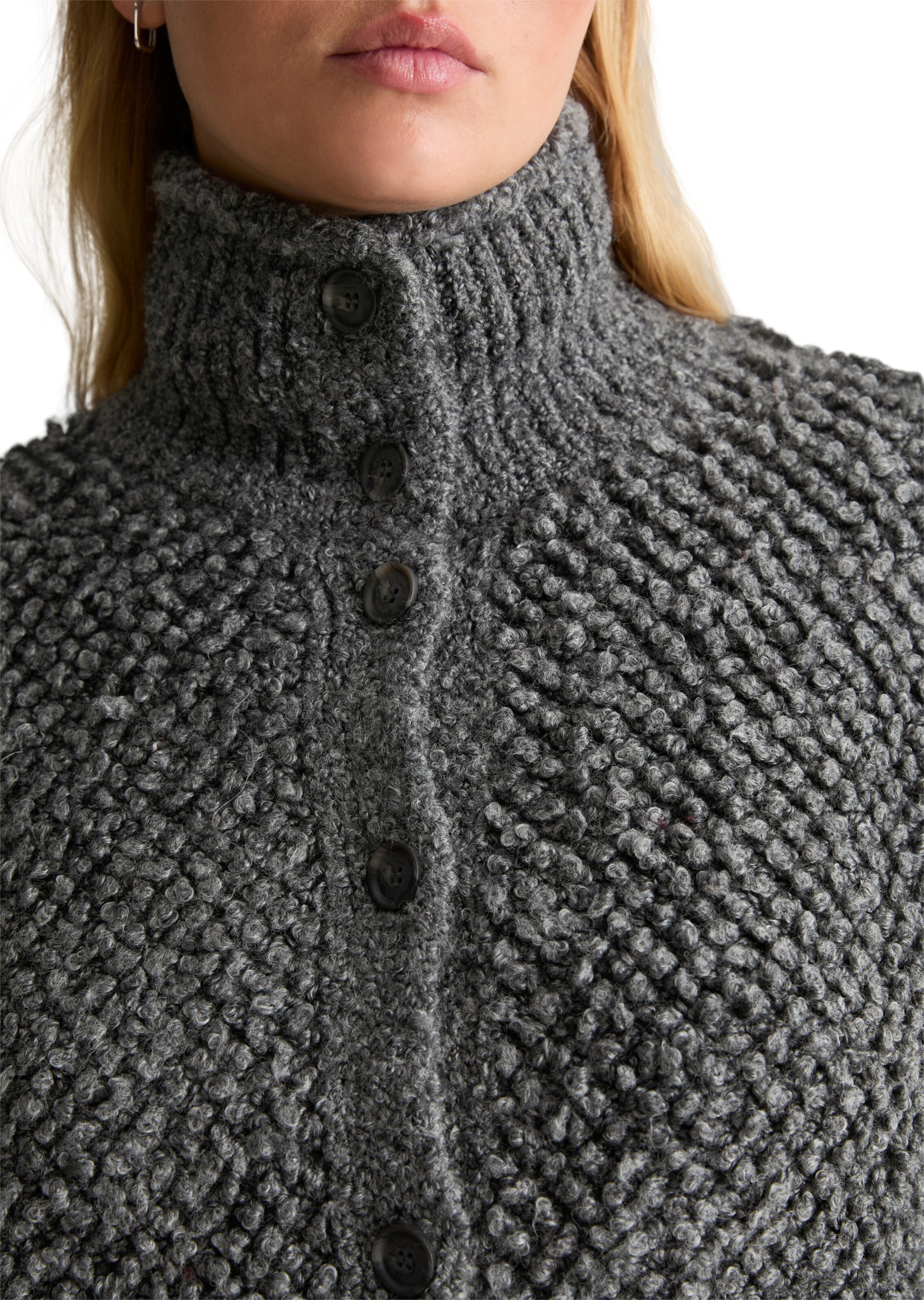 Marc O'Polo DENIM Knit cardigan in Grey: front
