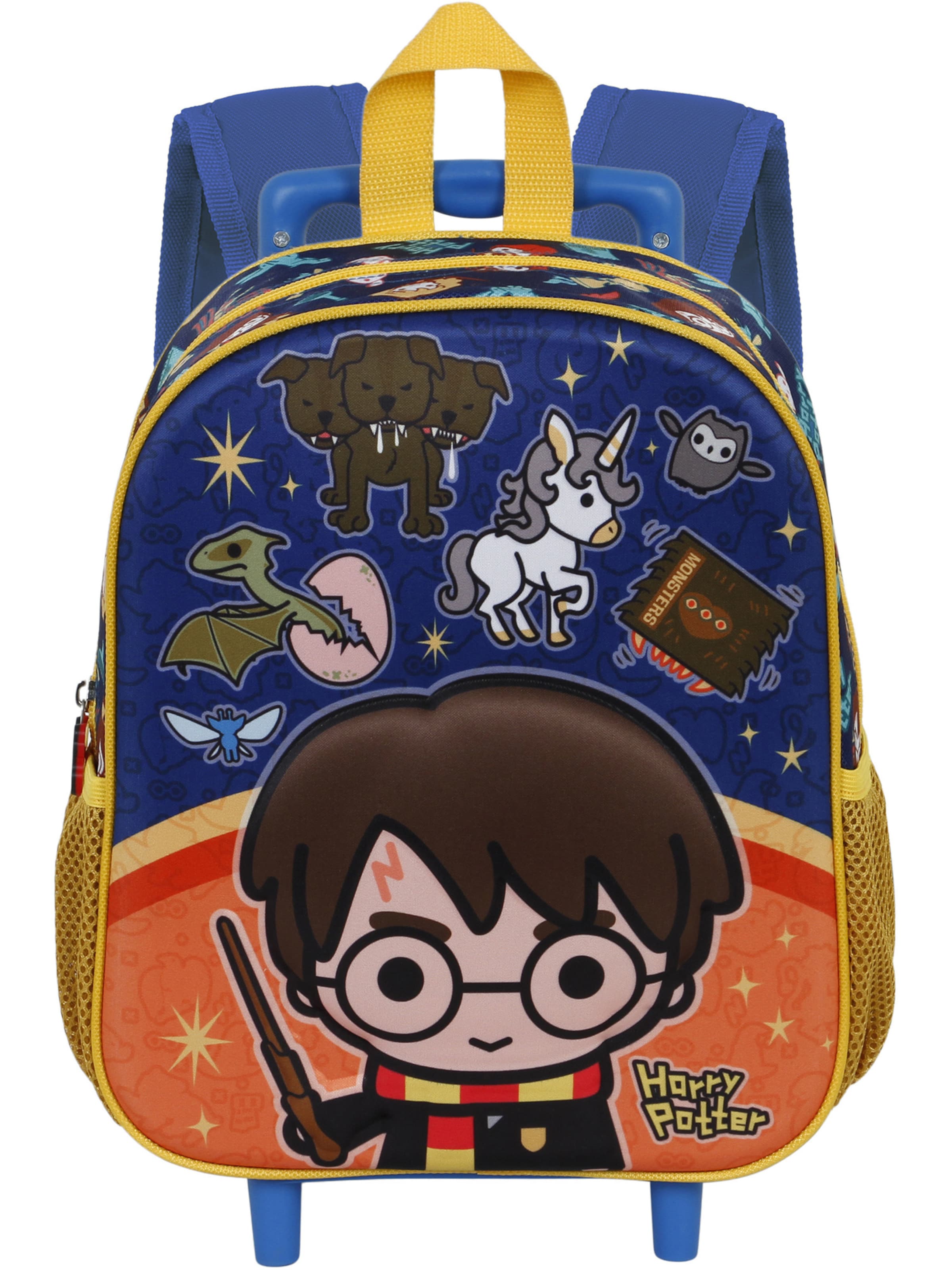 Zaino 'Harry Potter Crest' di Warner Bros. in arancione: frontale