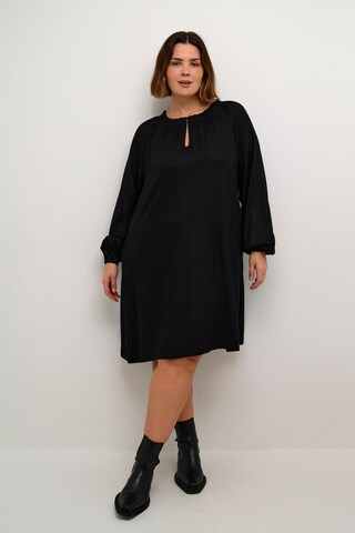 KAFFE CURVE Kleid 'Jane' in Schwarz