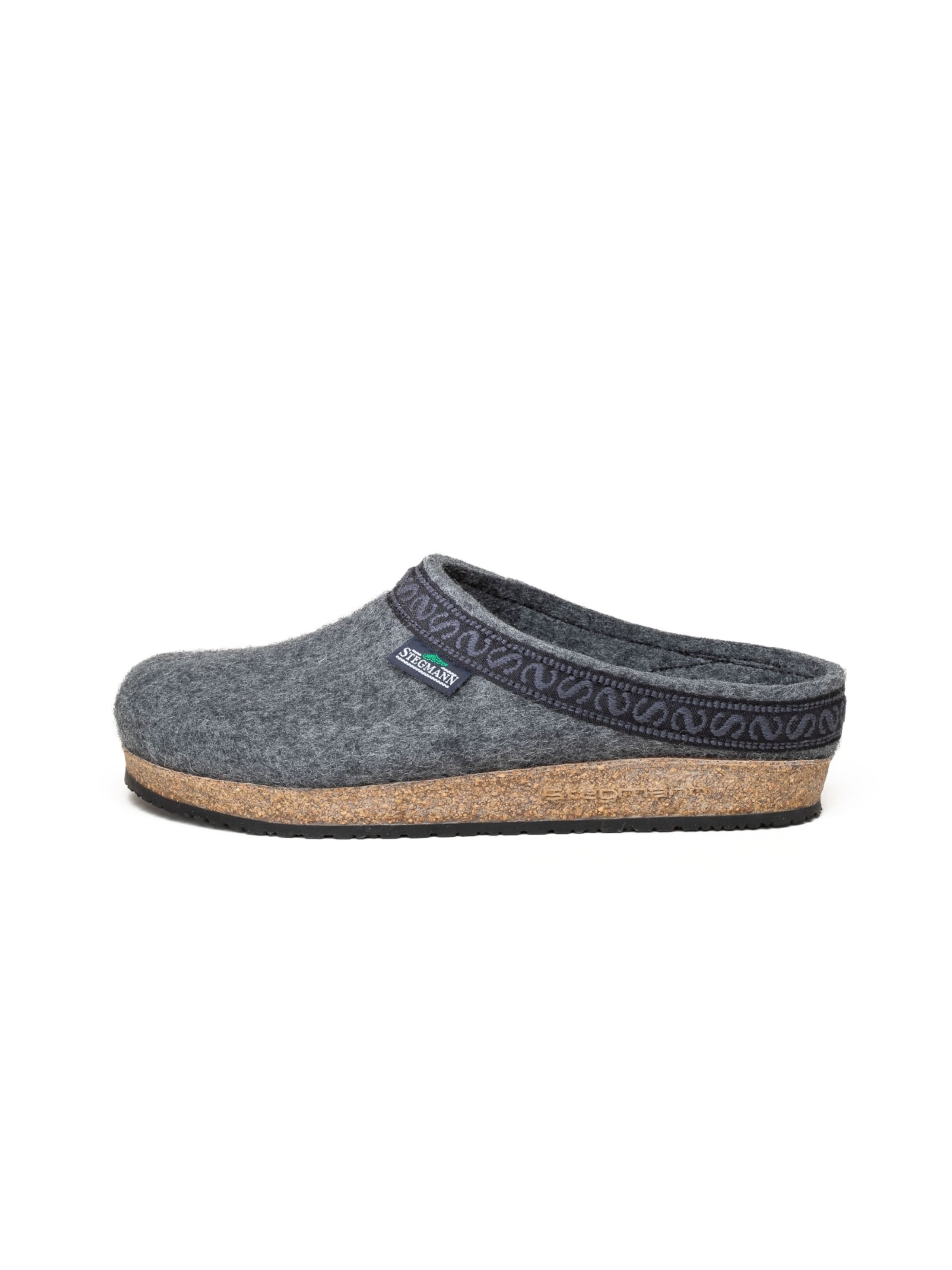 Stegmann Clogs 'Filzclogs Stegmann 108' in Grey