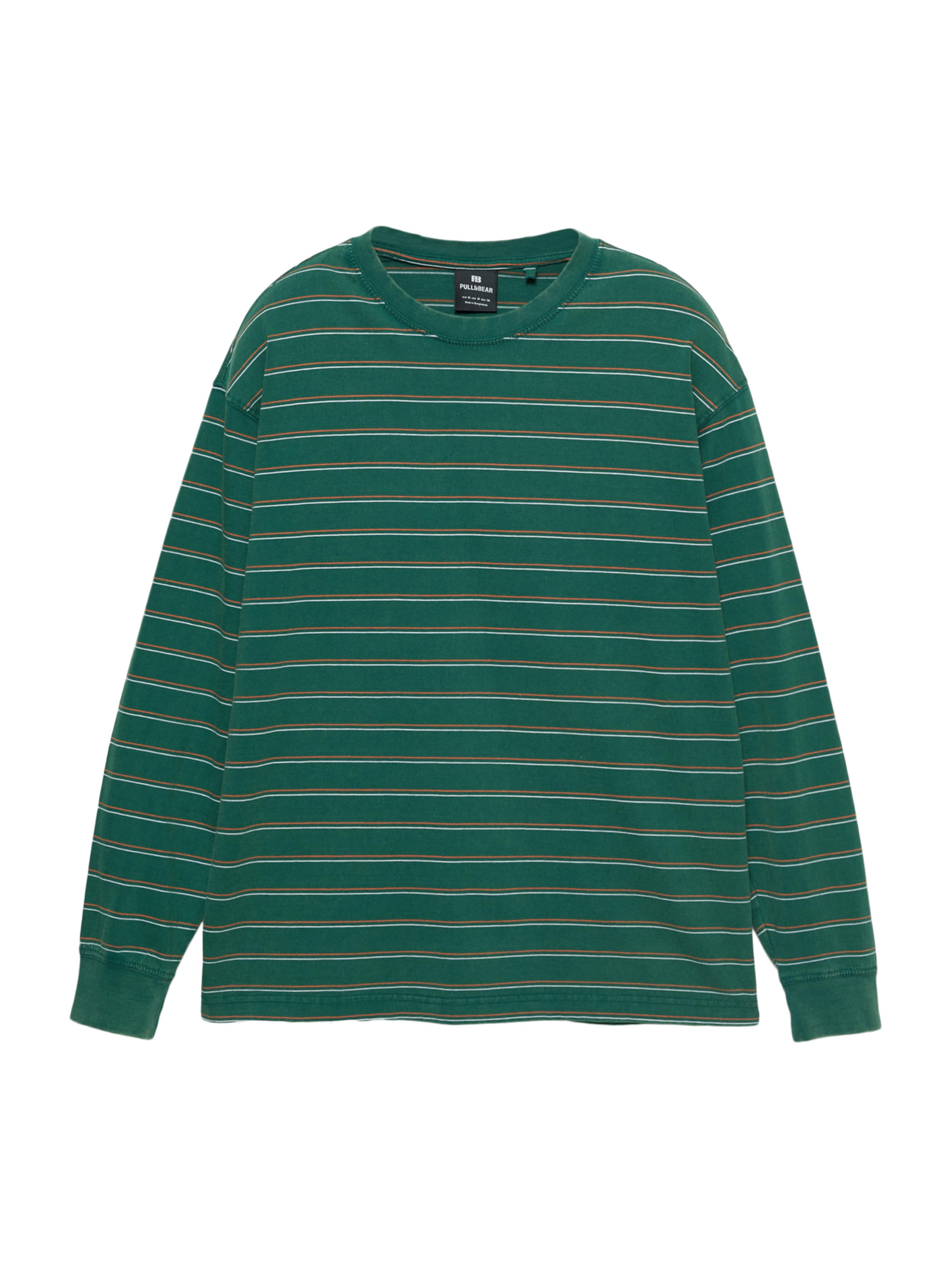 Pull&Bear Tričko - Zelená: predná strana