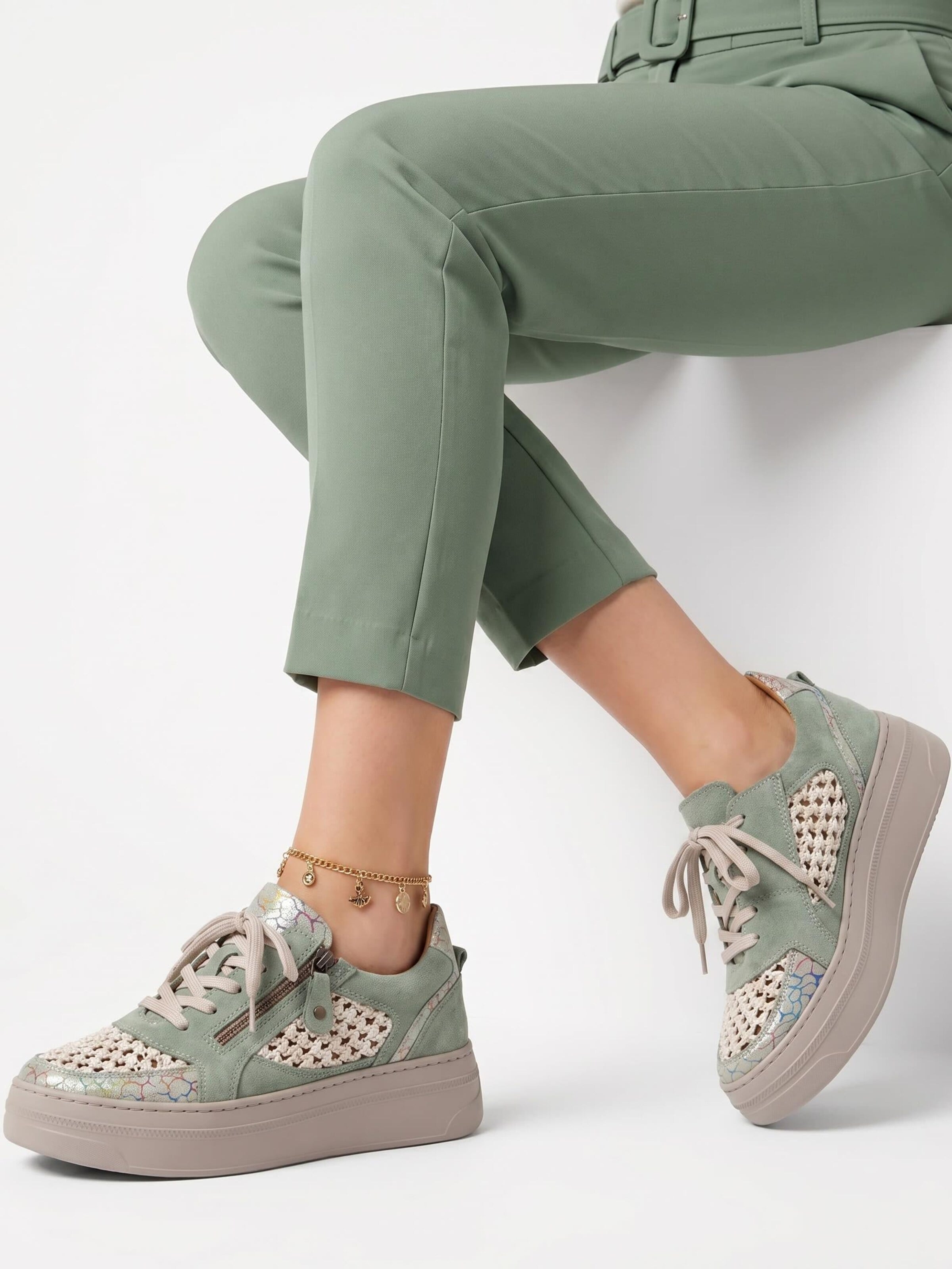 Maciejka Sneaker low‌‌‌‌‌‌‌ in Grau: Vorderseite