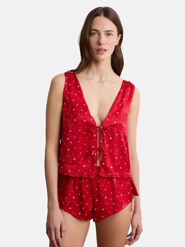 ETAM Pajama Pants 'Bandana' in Red: front