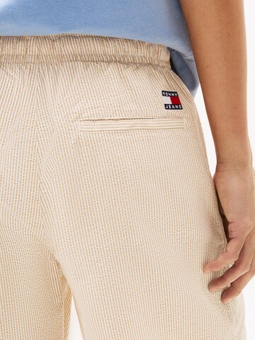 Regular Pantalon chino Tommy Jeans en beige
