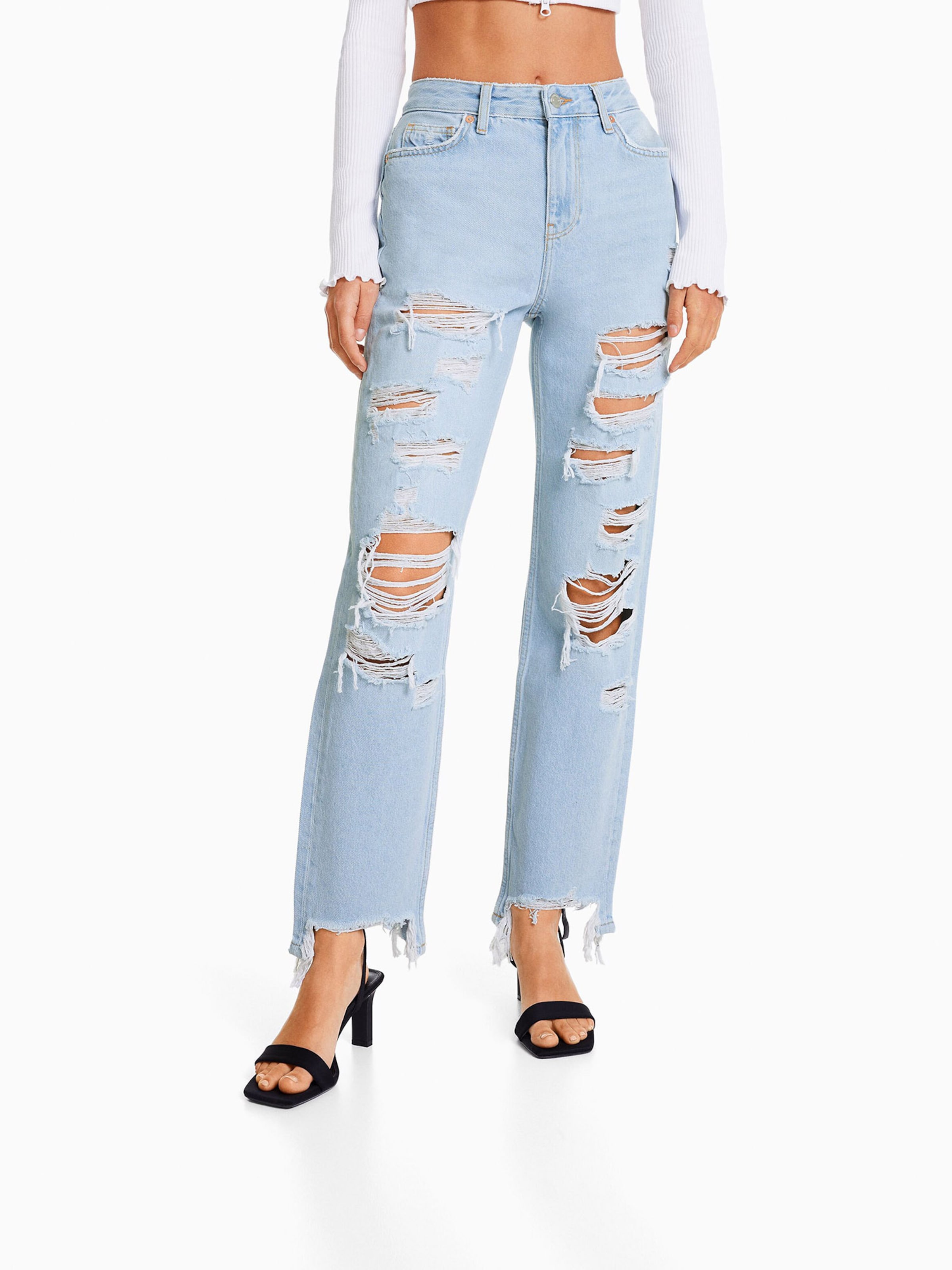 Boyfriend jeans shop bershka