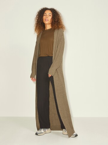 JJXX Knitted Coat 'Ea' in Brown