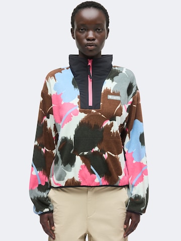 Pullover sportivo 'Sequoia Grove™ II' di COLUMBIA in verde: frontale