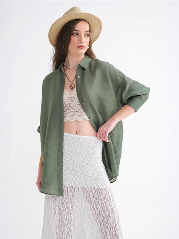 MixRay - Blusa em verde: frente