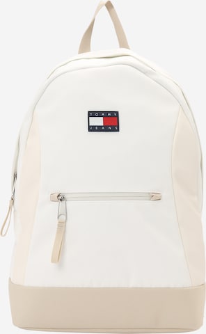 Tommy Jeans - Mochila en blanco: frente