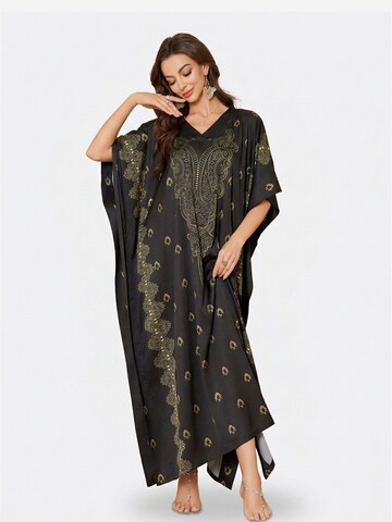 Vivi Idee Dressing Gown 'Kaftan' in Black